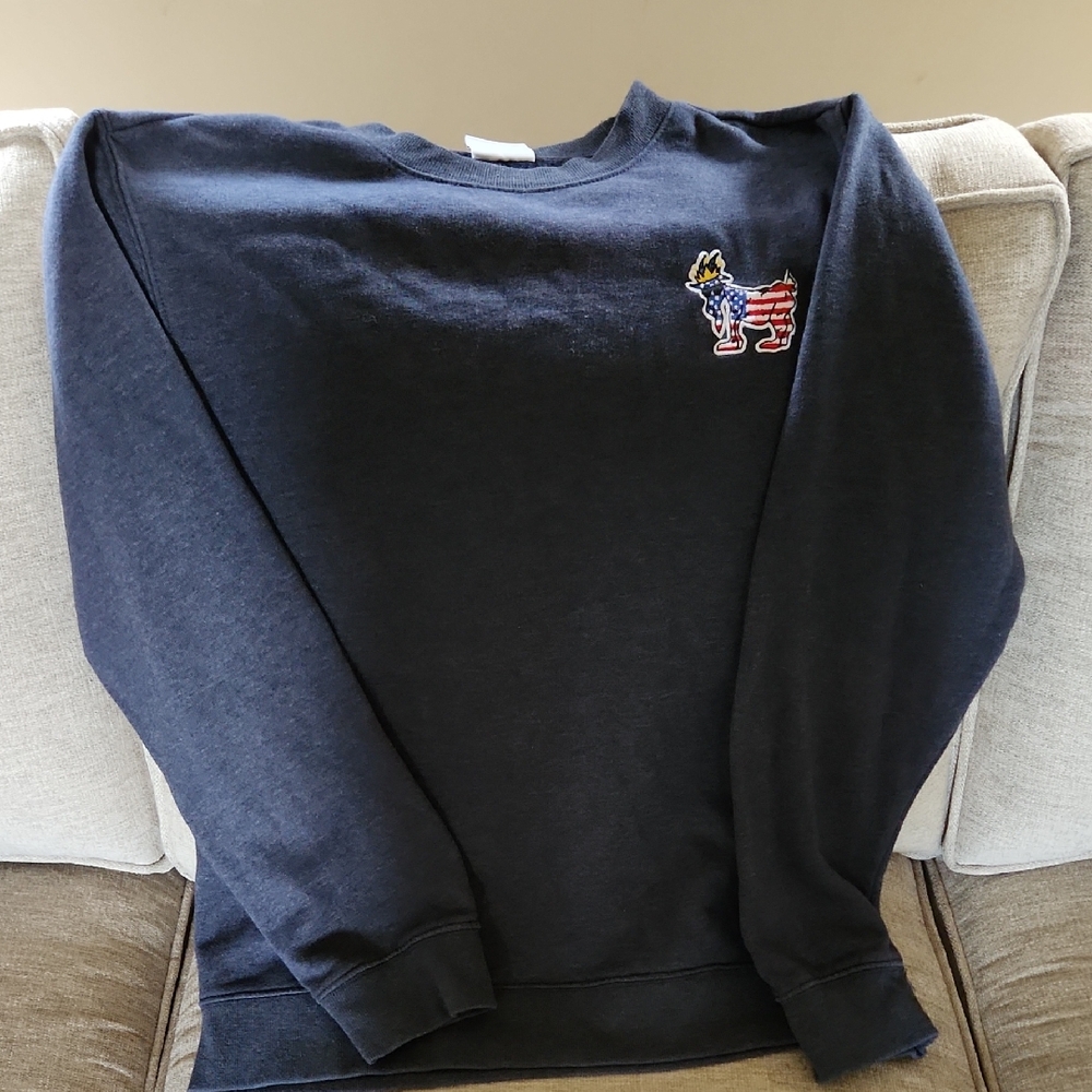 GOAT USA Lacross Mens Pullover Sweatshirt - Medium
